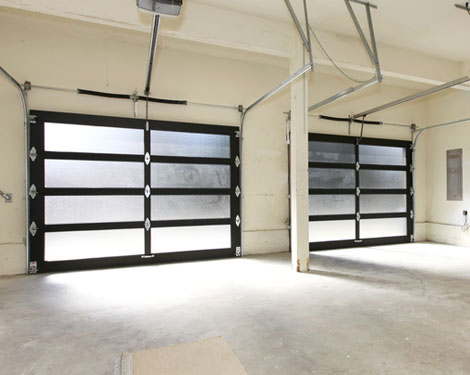 Glass garage door Fort Lauderdale